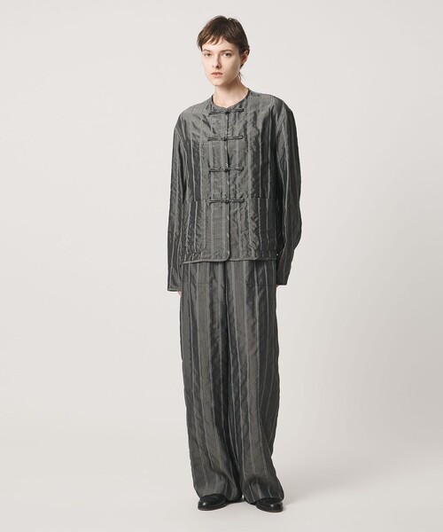 LOEFF(ロエフ)の「<LOEFF>ストライプ ファティーグ パンツ(その他パンツ・レディース・グレー系・1/0)」の17枚目の写真