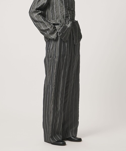 LOEFF(ロエフ)の「<LOEFF>ストライプ ファティーグ パンツ(その他パンツ・レディース・グレー系・1/0)」の19枚目の写真