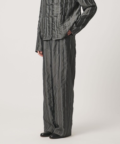 LOEFF(ロエフ)の「<LOEFF>ストライプ ファティーグ パンツ(その他パンツ・レディース・グレー系・1/0)」の11枚目の写真