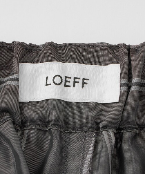 LOEFF(ロエフ)の「<LOEFF>ストライプ ファティーグ パンツ(その他パンツ・レディース・グレー系・1/0)」の3枚目の写真