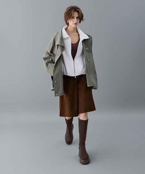 CHARLES & KEITH（チャールズ & キース）の「Leoi レオイ チャンキー ロングブーツ（ブーツ・レディース・ブラック/ブラウン系その他7・25cm/24.5cm/23.5cm/23cm/22.5cm/25.5cm）」の11枚目の写真