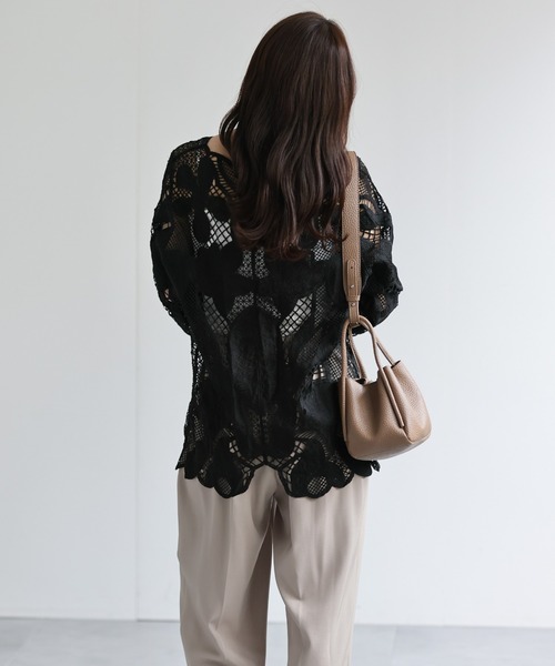 model：156cm 着用サイズ：FREE