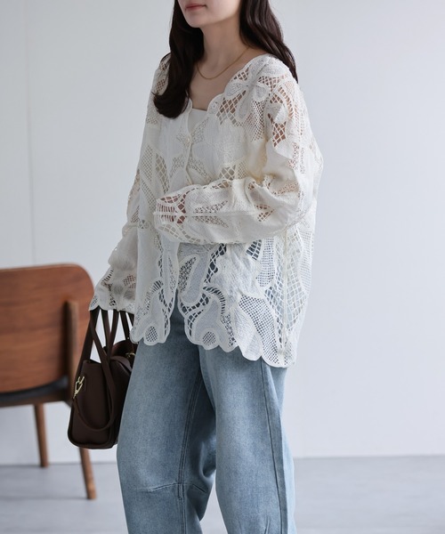 model：156cm 着用サイズ：FREE