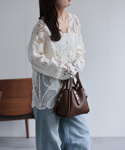 model：156cm 着用サイズ：FREE