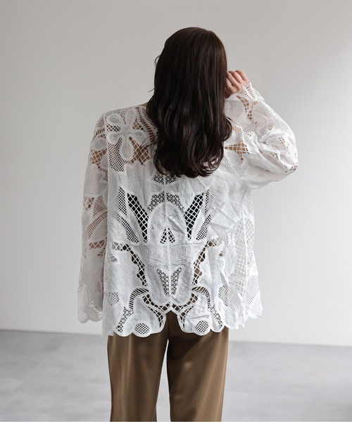 model：156cm 着用サイズ：FREE