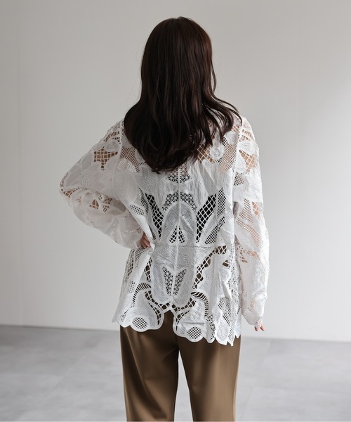 model：156cm 着用サイズ：FREE