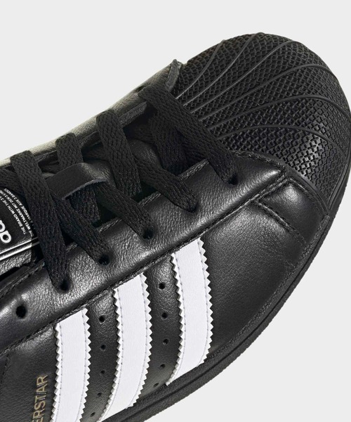 adidas（アディダス）の「スーパースター ロー プロ / SUPERSTAR LO PRO / アディダスオリジナルス adidas Originals（スニーカー・レディース・ブラック・22.0cm/22.5cm/23.0cm/23.5cm/24.0cm/24.5cm/25.0cm/25.5cm/26.0cm/26.5cm/27.0cm/27.5cm/28.0cm）」の7枚目の写真