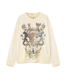 DANKE SCHON | DankeSchon/ダンケシェーン/SPRAYBURN L/S TEE EMBLEM(Tシャツ/カットソー)