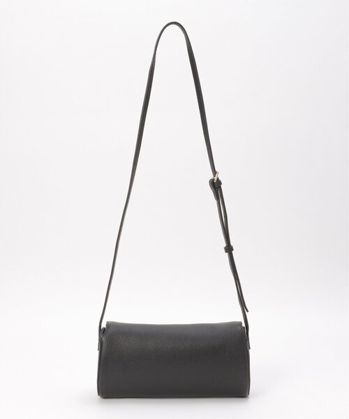 notch.(ノッチ)の「シュリンクレザー筒形かぶせバッグ(ショルダーバッグ・レディース・ブラック/シルバー・ONESIZE)」の9枚目の写真
