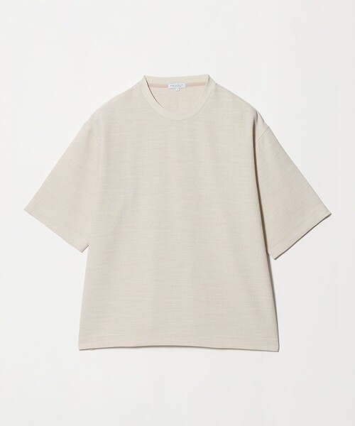A DAY IN THE LIFE UNITED ARROWS(アデイインザライフユナイテッドアローズ)の「リネンライク スラブオックス カットソー<A DAY IN THE LIFE>(Tシャツ/カットソー・メンズ・ライトブルー/オフホワイト/ナチュラル・M/L/XL)」の1枚目の写真