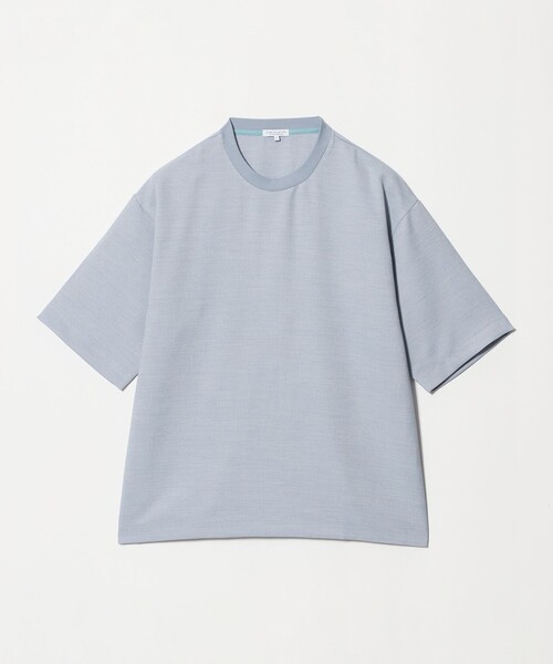 A DAY IN THE LIFE UNITED ARROWS(アデイインザライフユナイテッドアローズ)の「リネンライク スラブオックス カットソー<A DAY IN THE LIFE>(Tシャツ/カットソー・メンズ・ライトブルー/オフホワイト/ナチュラル・M/L/XL)」の3枚目の写真