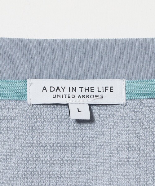 A DAY IN THE LIFE UNITED ARROWS(アデイインザライフユナイテッドアローズ)の「リネンライク スラブオックス カットソー<A DAY IN THE LIFE>(Tシャツ/カットソー・メンズ・ライトブルー/オフホワイト/ナチュラル・M/L/XL)」の12枚目の写真