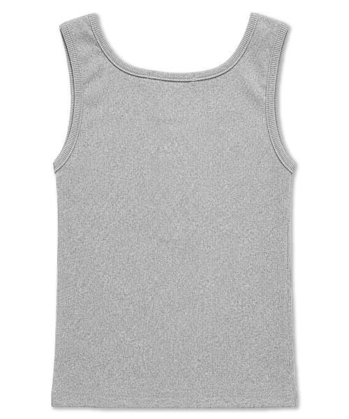 DAMISH（ダミシュ）の「ゴシッククロス刺繍ボタンタンクトップ_グレー（Tシャツ/カットソー・レディース・グレー・OS）」の3枚目の写真