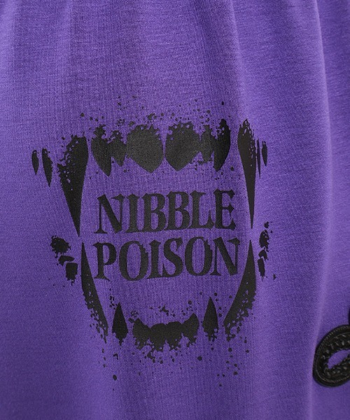 NIBBLE POISON(ニブルポイズン)の「チャイナボタンルーズパンツ(その他パンツ・レディース・ブラック/パープル・MEDIUM)」の16枚目の写真