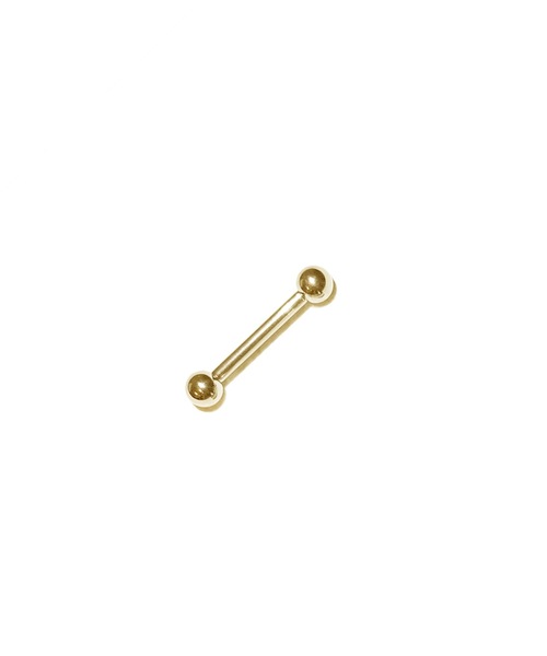 MORPH(モルフ)の「MORPH モルフ バーベル ボディーピアス 12ゲージ 6mm~16mm(ピアス(片耳用)・レディース・ゴールド・16/14/12/10/8/6)」の5枚目の写真