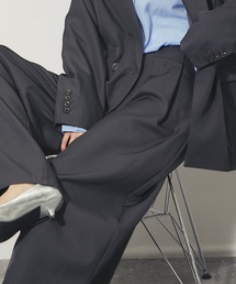 「セットアップ対応」タックエッグパンツ