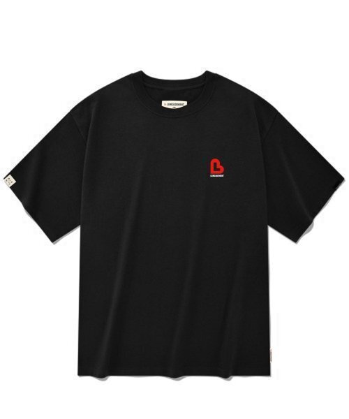 LENGAGEMENT（ランガージュマン）の「オーバーサイズエルハート半袖Tシャツ[ブラック]（Tシャツ/カットソー・レディース・その他・95）」の2枚目の写真
