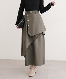 natural couture | ラップデザインナロースカート(スカート)