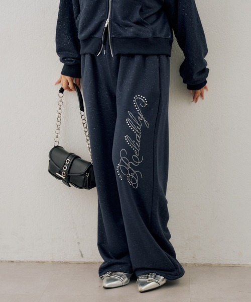 continuer de NICE CLAUP(コンティニューデナイスクラップ)の「NEW空港SET・ファー付パーカー+パンツ(パーカー・レディース・トップグレー/ブラウン/ネイビー/ブラック・FREE)」の5枚目の写真