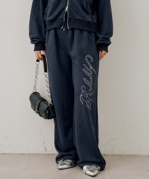 continuer de NICE CLAUP(コンティニューデナイスクラップ)の「NEW空港SET・ファー付パーカー+パンツ(パーカー・レディース・トップグレー/ブラウン/ネイビー/ブラック・FREE)」の6枚目の写真