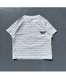 universal logo border ss tee