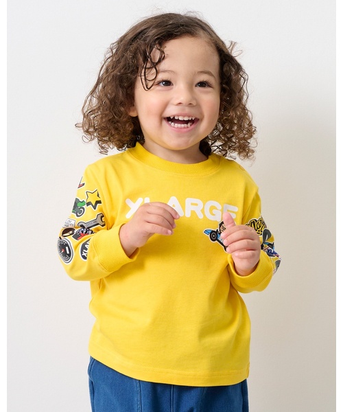 XLARGE KIDS｜エクストララージキッズのTシャツ/カットソー（イエロー