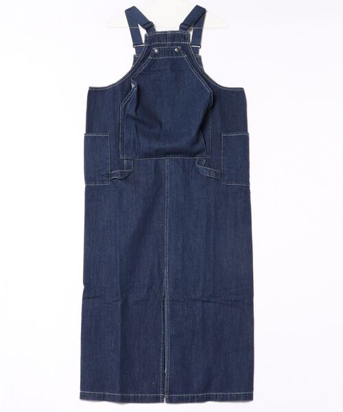 OLD BETTY'S(オールドベティーズ)の「Denim Salopette Skirt(ワンピース・レディース・インディゴブルー・FREE)」の20枚目の写真
