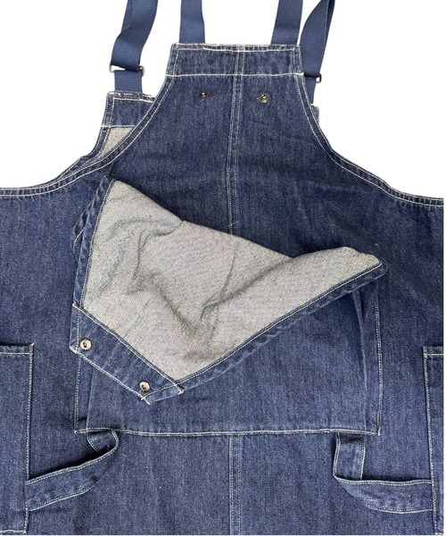OLD BETTY'S(オールドベティーズ)の「Denim Salopette Skirt(ワンピース・レディース・インディゴブルー・FREE)」の17枚目の写真
