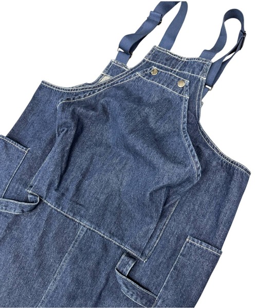 OLD BETTY'S(オールドベティーズ)の「Denim Salopette Skirt(ワンピース・レディース・インディゴブルー・FREE)」の18枚目の写真