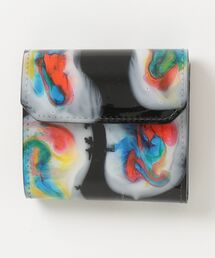VOAAOV（ヴォアーブ）の「【macromauro】 paint wallet P　BLACK（財布）」