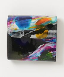 VOAAOV（ヴォアーブ）の「【macromauro】 paint wallet P　BLACK（財布）」