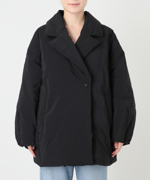 IENA(イエナ)の「《追加3/一部店舗限定カラーあり》ARTIROSA撥水テイラーコクーンダウン(ダウンジャケット/コート・レディース・チャコールグレー/ブラック・38/36/34)」の19枚目の写真