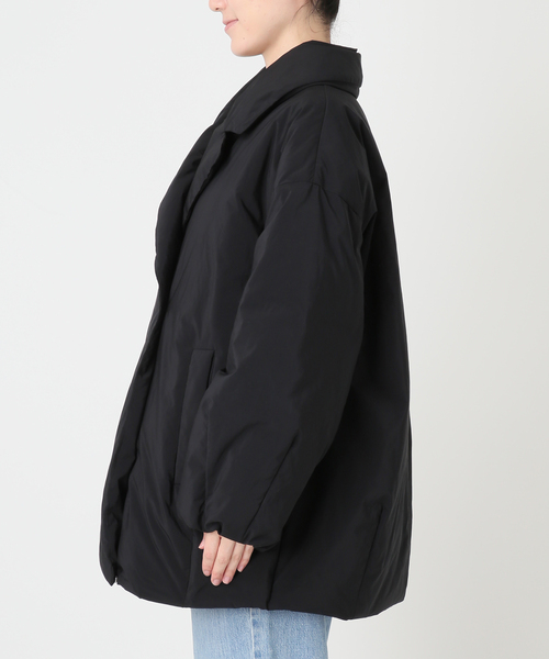 IENA(イエナ)の「《追加3/一部店舗限定カラーあり》ARTIROSA撥水テイラーコクーンダウン(ダウンジャケット/コート・レディース・チャコールグレー/ブラック・38/36/34)」の20枚目の写真