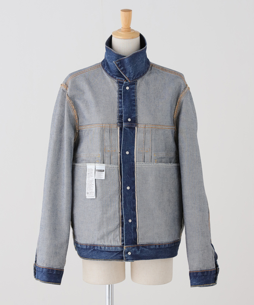 Levi's（リーバイス）の「LEVI'S/リーバイス MEN'S TYPE 2 トラッカージャケット（デニムジャケット・レディース・ブルー・MEDIUM/SMALL）」の17枚目の写真