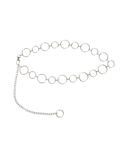 jouetie（ジュエティ）の「リングチェーンベルト（ベルト・レディース・シルバー・FREE）」の12枚目の写真