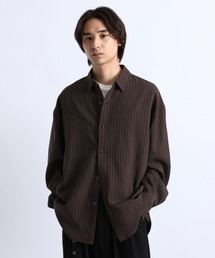 RAGEBLUE（レイジブルー）の「PINSTRIPE WESTERN SHIRTS/ピンストライプウエスタンシャツ（シャツ/ブラウス）」