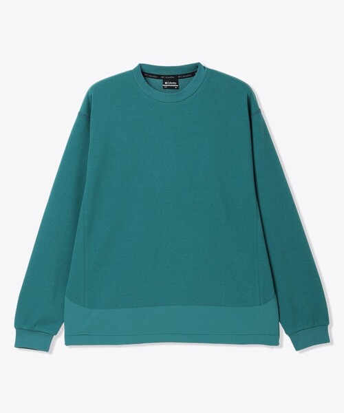 Columbia(コロンビア)の「COLUMBIA BLACK LABEL/ プレストンベイスウェットクルー /コロンビアブラックレーベル(スウェット・メンズ・グレー/グリーン/ホワイト・XL/S/L/M)」の4枚目の写真