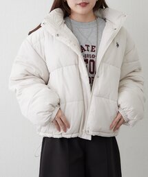 U.S. POLO ASSN.（ユーエスポロアッスン）の「【U.S. POLO ASSN.】【M Lサイズ】フード中綿ブルゾン（ブルゾン）」