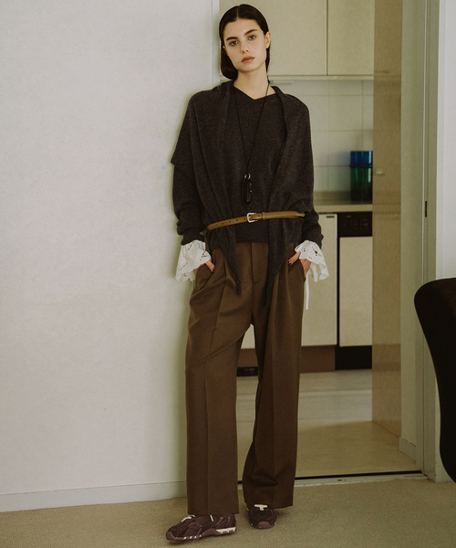 SLOBE IENA（スローブイエナ）の「The Mercer Brand SLOBE別注 The Re-Run Drive ME263028（スニーカー・レディース・ブラウン/スカイブルー・37/38/36）」の3枚目の写真