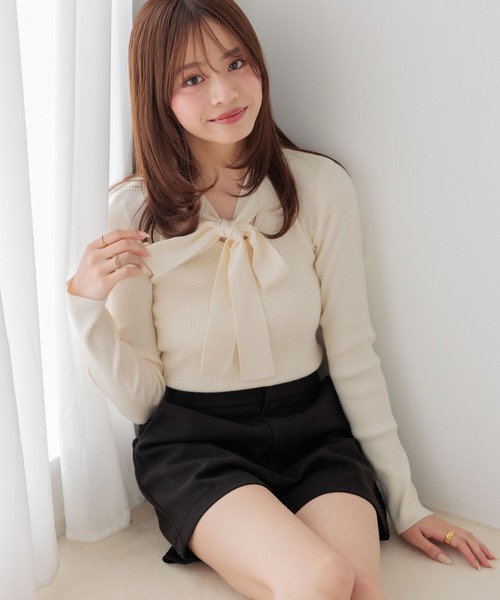 Heather(ヘザー)の「ハイウエストウールライクタイトショートパンツ 1087783(その他パンツ・レディース・ブラック系その他/グレー/ブラック・M/S)」の10枚目の写真