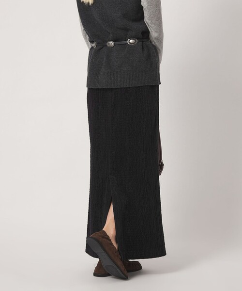 BEAUTY&YOUTH UNITED ARROWS(ビューティーアンドユースユナイテッドアローズ)の「コーデュロイ イージー ロングスカート(スカート・レディース・ブラック・M/S)」の3枚目の写真