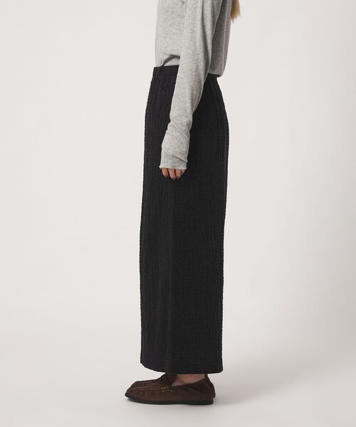 BEAUTY&YOUTH UNITED ARROWS(ビューティーアンドユースユナイテッドアローズ)の「コーデュロイ イージー ロングスカート(スカート・レディース・ブラック・M/S)」の6枚目の写真