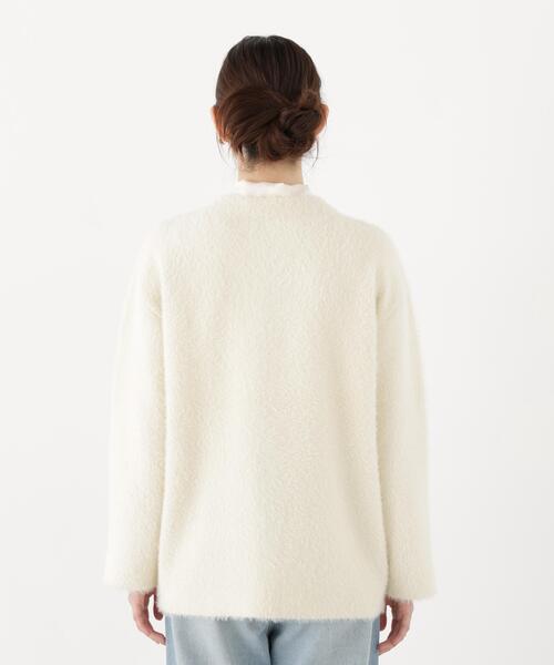 PROPORTION BODY DRESSING(プロポーションボディドレッシング)の「フェザージャコット / 1216255002(その他アウター・レディース・ホワイト系その他/ライトグリーン/ブラウン系その他・MEDIUM/SMALL)」の16枚目の写真