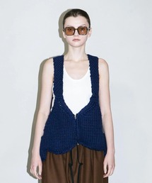 【my beautiful landlet】JAPAN HAND KNITTED BAG VEST