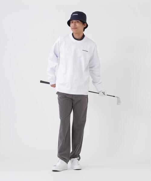 Jack Bunny!!（ジャックバニー）の「TRピンストライプロングパンツ（その他パンツ・メンズ・ネイビー/グレー・LARGE/X-LARGE/MEDIUM）」の4枚目の写真