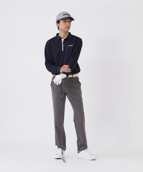 Jack Bunny!!（ジャックバニー）の「TRピンストライプロングパンツ（その他パンツ・メンズ・ネイビー/グレー・LARGE/X-LARGE/MEDIUM）」の6枚目の写真