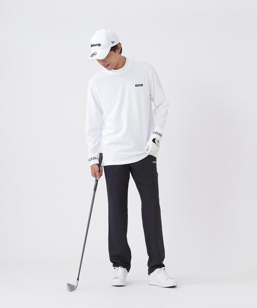 Jack Bunny!!（ジャックバニー）の「TRピンストライプロングパンツ（その他パンツ・メンズ・ネイビー/グレー・LARGE/X-LARGE/MEDIUM）」の12枚目の写真