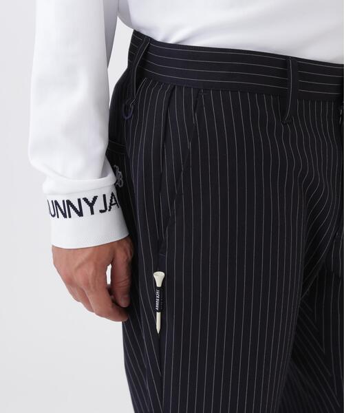 Jack Bunny!!（ジャックバニー）の「TRピンストライプロングパンツ（その他パンツ・メンズ・ネイビー/グレー・LARGE/X-LARGE/MEDIUM）」の16枚目の写真