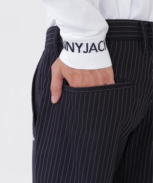 Jack Bunny!!（ジャックバニー）の「TRピンストライプロングパンツ（その他パンツ・メンズ・ネイビー/グレー・LARGE/X-LARGE/MEDIUM）」の18枚目の写真