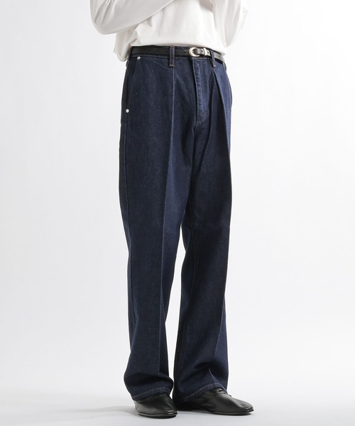 HARE（ハレ）の「【Wrangler×HARE SET UP対応】ストレートパンツ(HARE)（デニムパンツ・メンズ・ブルー/ブラック・MEDIUM/SMALL）」の22枚目の写真